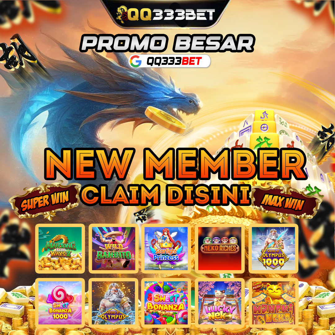 QQ333BET Situs Resmi Anti Zonk Dengan Fitur Bonus Berlimpah Buat Ketagihan !